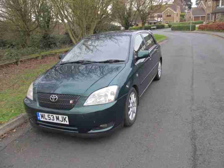 toyota corola ts sport vvtu 63000 miles 1.8 6 speed