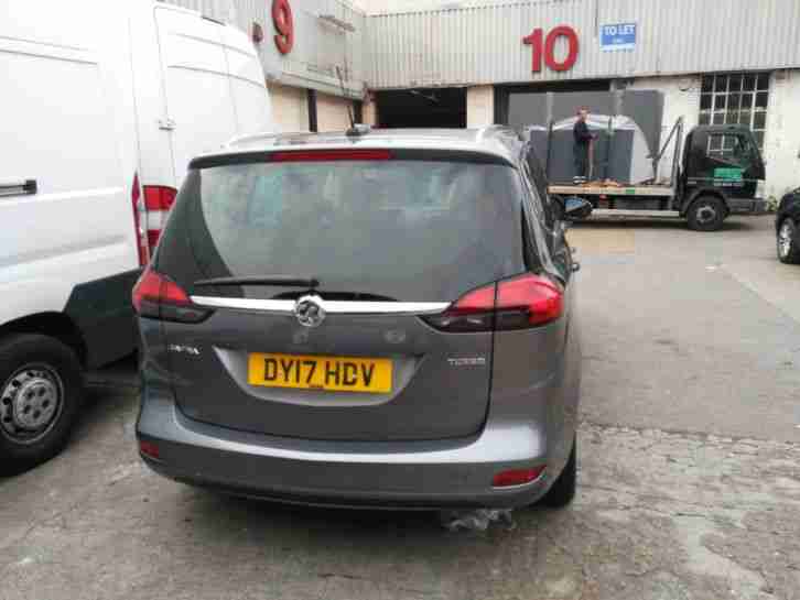 vauxhall ZAFIRA TOURER SE 1.4 TURBO PETROL 7 Seaters 2017