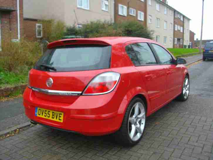 vauxhall astra sri turbo low miles