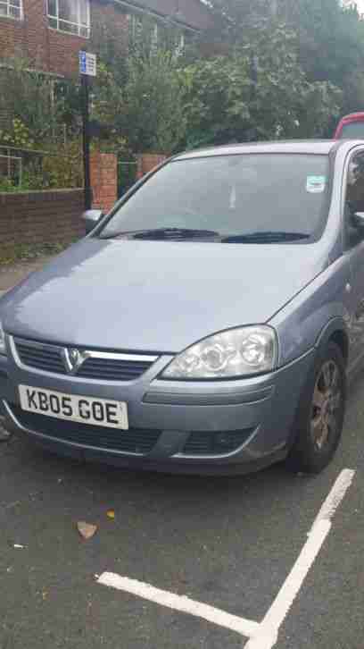 vauxhall corsa 1 2 sxi 2005 SILVER LIGHTENING