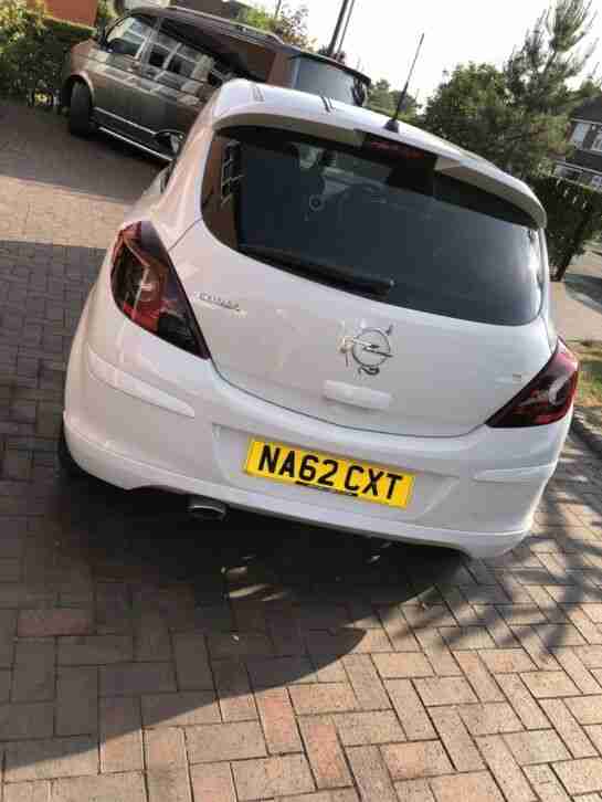 vauxhall corsa limited edition 2012 1.2 white