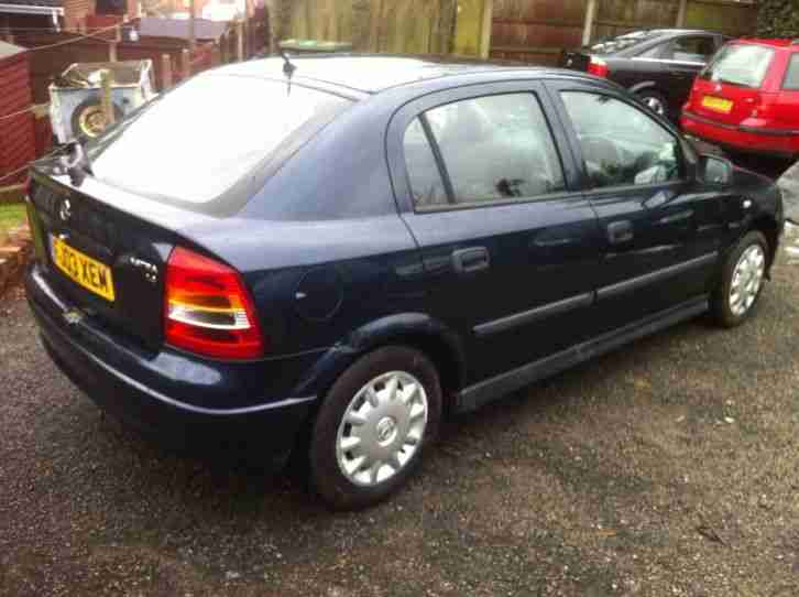 vauxhall opel astra 1.4 16v 2003 60k