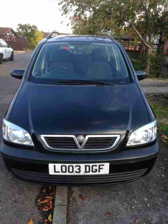 vauxhall zafira design 16V MPV 7SEATS ONE OWNER FROM NEW FSH