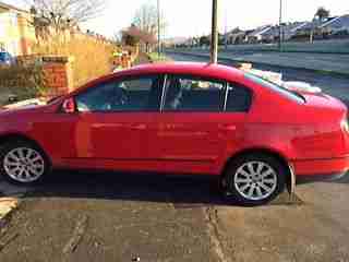 volkswagen passat 1.9 diesel red