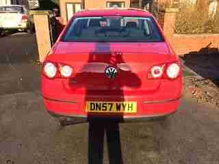 volkswagen passat 1.9 diesel red