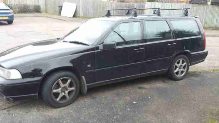 Volvo V70. Volvo car from United Kingdom