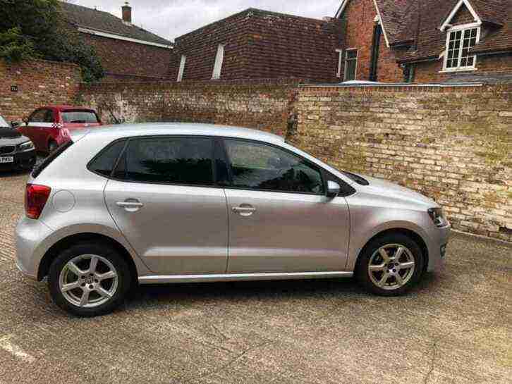 vw polo 1.2 moda 5 dr 2011 36,500 miles service history