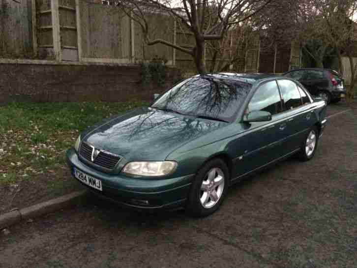 y-reg VAUXHALL OMEGA 2.2 petrol CD AUTO GREEN 93284 miles