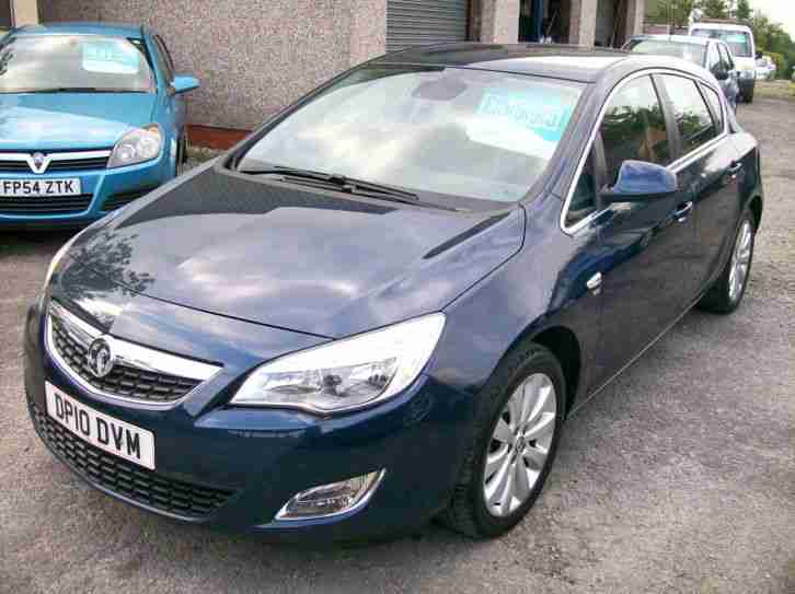 2010 VAUXHALL ASTRA 1.6 SE BLUE 5 DOOR 34000 MILES. car for sale