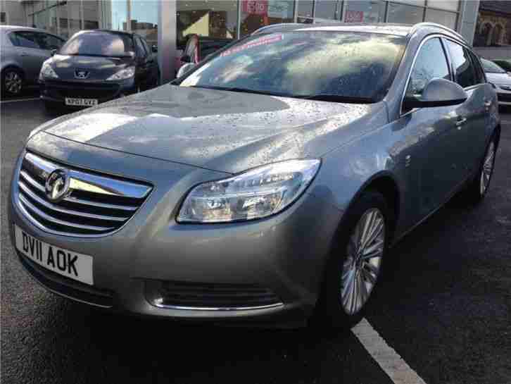 2011 Vauxhall Insignia SE NAV CDTI Diesel Silver Automatic. car for sale