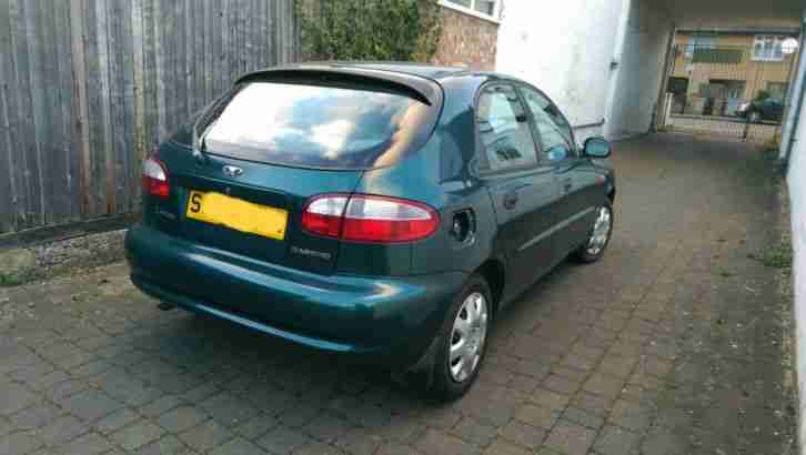 Daewoo Lanos 1.6 SX Manual 5 door lady owner Hatchback Low miles MOT