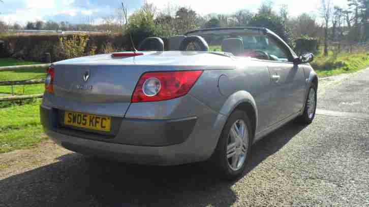 RENAULT MEGANE CONVERTIBLE PRIVILEGE 2005 1.6 ONLY 3 OWNERS